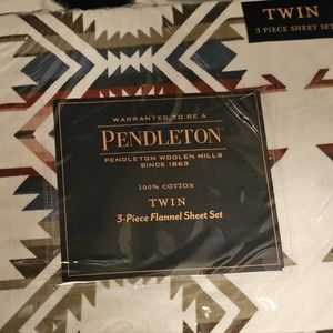 Pendleton 3 piece Flannel Sheet Set